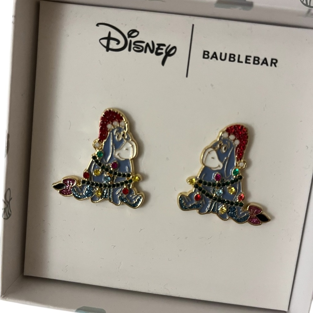 Disney BaubleBar Eeyore Earrings - Picture 2 of 2